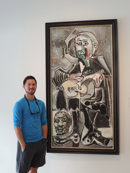 Standing Beside a Picasso! -Dallas Museum of Art
